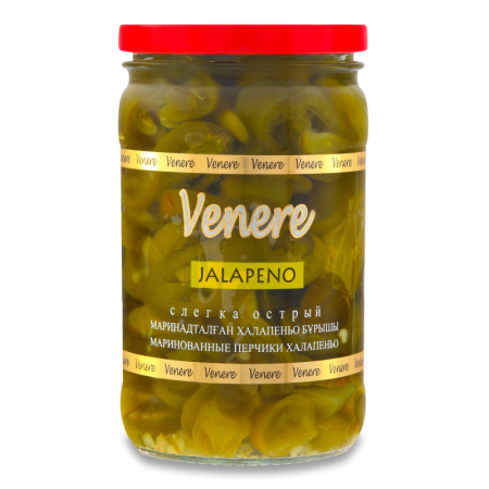 Перец Venere Jalapeno Слегка Острый 250мл с/б