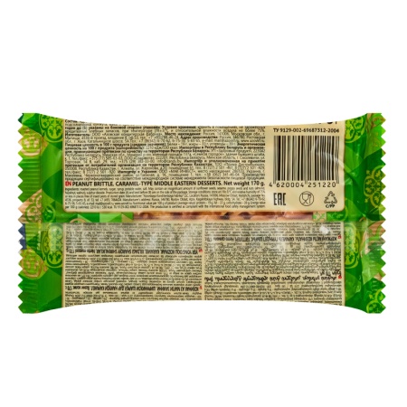 Козинак Арахисовый Азовская Кондитерская Фабрика м/у 170г Козинак Арахисовый Азовская Кондитерская Фабрика м/у 170г