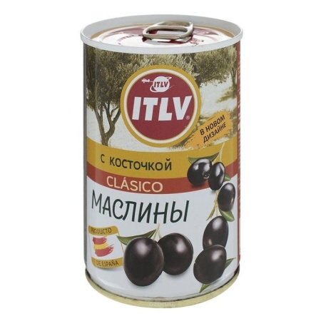 Маслины Itlv с/к 314мл ж/б
