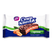 печенье-сэндвич с Орехом Супер Контик Konti м/у 100г печенье-сэндвич с Орехом Супер Контик Konti м/у 100г