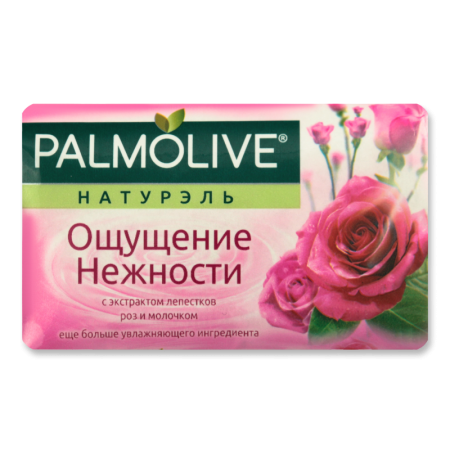 Мыло Туалетное с Экстрактом Лепестков Роз и Молочком Ощущение Нежности Натурэль Palmolive 150г