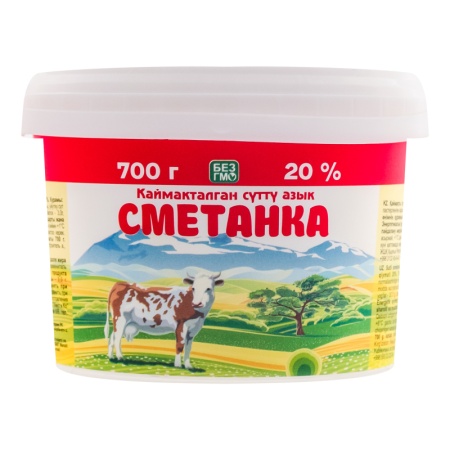 Продукт Сметанный 20% Молокосодержащий Сметанка Умут и ко Ведро 700г