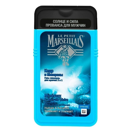 Гель д/душа Marseillais Кедр и Минералы 250мл фл