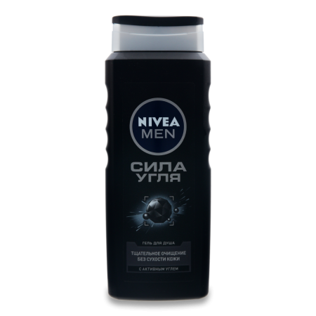 Гель Для Душа Сила Угля Nivea Men 500мл Гель Для Душа Сила Угля Nivea Men 500мл