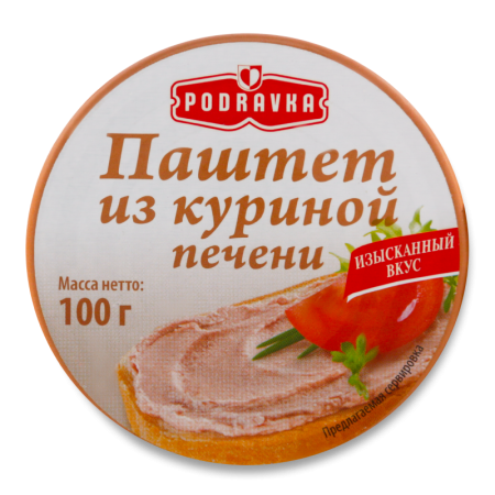 Паштет Podravka из Куриной Печени 100г ж/б