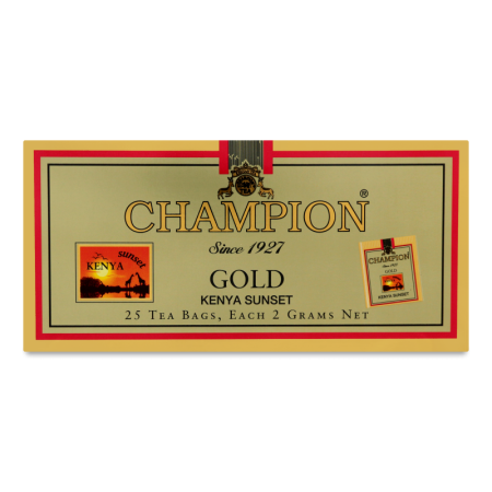 Чай Champion Gold Закат Кении 25пак Кор