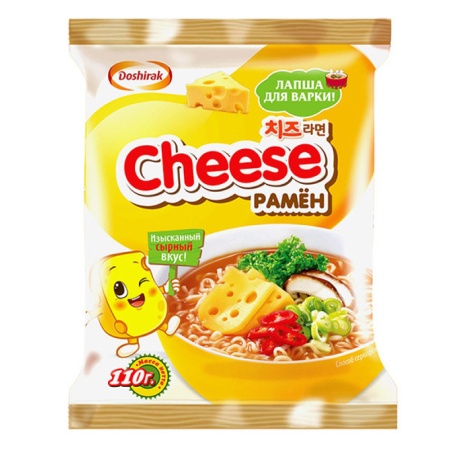 Лапша Доширак Cheese Рамён Сыр 110гр б/п