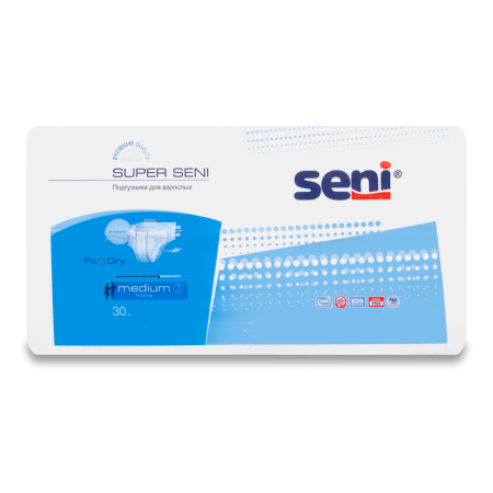 Подгузники Для Взрослых Medium Super Seni 30шт