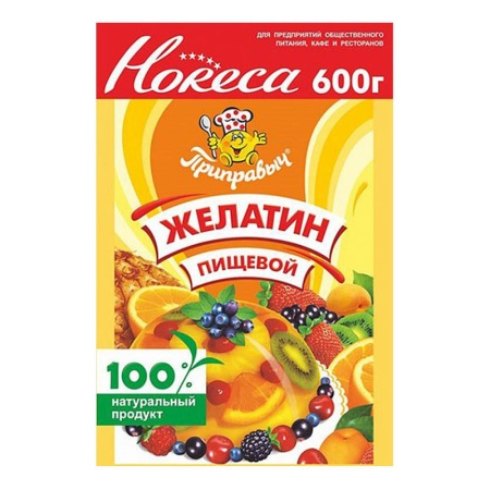 Желатин Приправыч Пищевой 600гр д/п