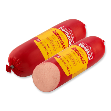 Колбаса Вареная Докторская Оригинальная Алматинские Колбасы м/у 600г