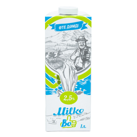 Продукт Молокосодержащий Milko bo 2,5% 1л Tрa Продукт Молокосодержащий Milko bo 2,5% 1л Tрa