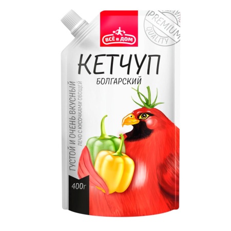 Кетчуп Всё в Дом Болгарский 400гр д/п