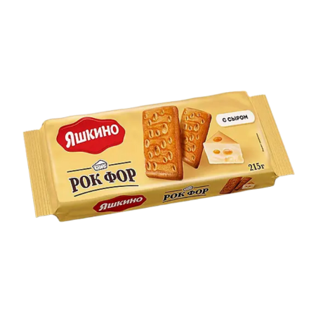 Печенье Яшкино Сахарное Рок Фор 215гр Конт