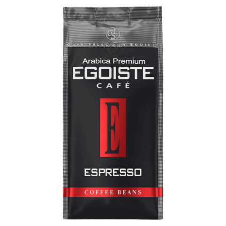 Кофе Egoiste Espresso в Зернах Натур 250гр стаб/б