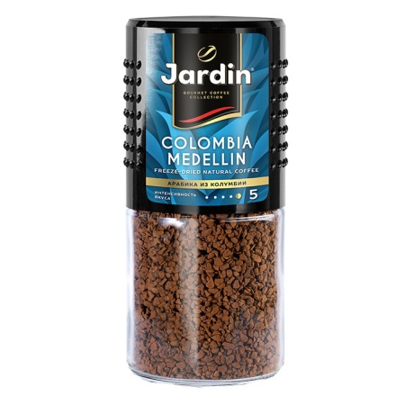 Кофе Jardin Colombia Medellin rich&strong 95гр с/б