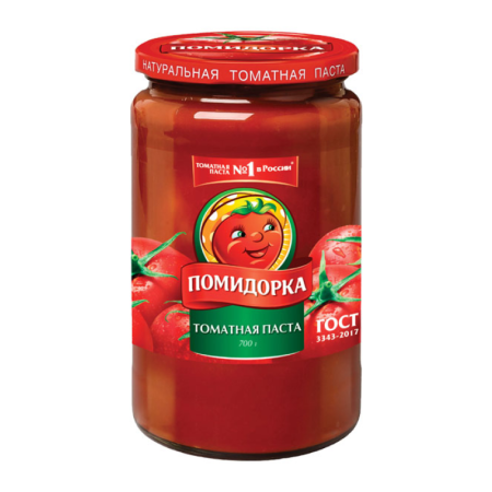 Паста Томатная Помидорка 700гр с/б