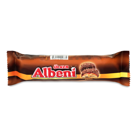 Печенье с Карамелью в Молочном Шоколаде и с Крошками Печенья Albeni Ulker м/у 72г