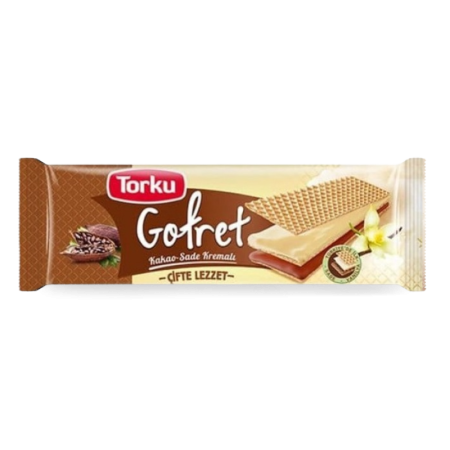 ВАФЛИ TORKU С НАЧИНКОЙ ИЗ ШОКОЛАДНОГО КРЕМА 142ГР ФЛ/П ВАФЛИ TORKU С НАЧИНКОЙ ИЗ ШОКОЛАДНОГО КРЕМА 142ГР ФЛ/П
