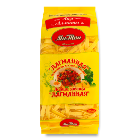 Изделия Макаронные Лапша Яичная Лагманная Митон м/у 300г