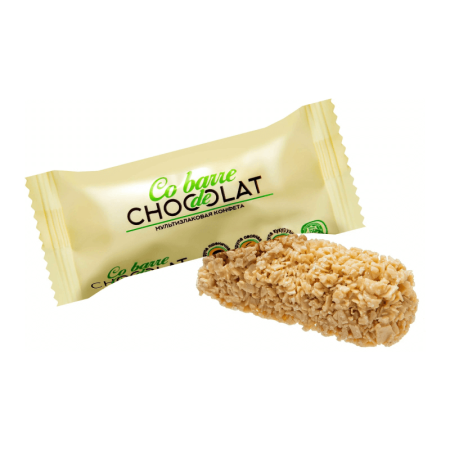 Конфеты co Barre Chocolat бел/шок в Асс кг