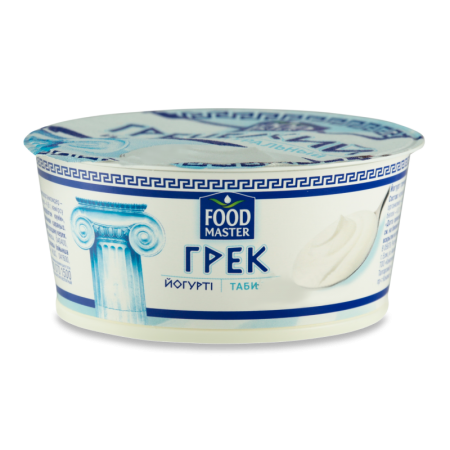 Йогурт 8.4% Греческий Натуральный Foodmaster ст 130г