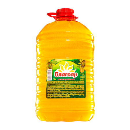 Масло Благояр Подсолнечное 5л п/б