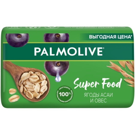 Мыло Palmolive Ягоды асаи/овес 150гр Кнврт
