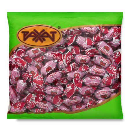 Карамель Клубника со Сливками Рахат м/у 1кг