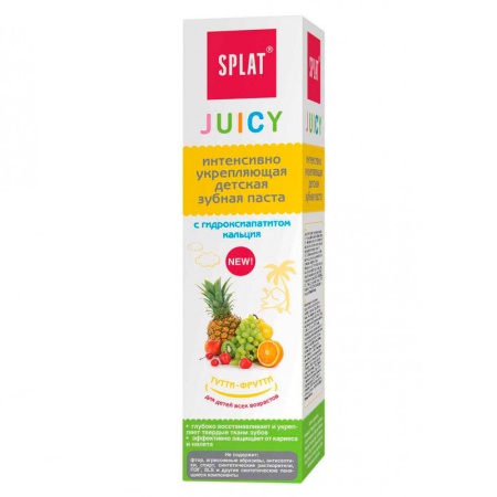 Паста Зубная Splat Juicy Детская тутти-фрутти 35млл Кор