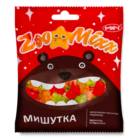 Мармелад на Желатине Мишутка Zoomixx Рахат м/у 125г