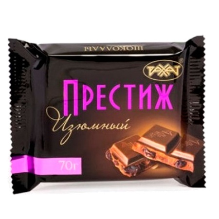 Шоколад Рахат Престиж Изюмный 70гр фл/п