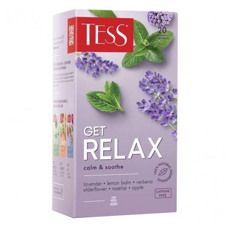 Чай Tess Get Relax 20пак Кор