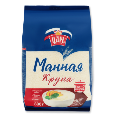 Крупа Манная Царь м/у 800г