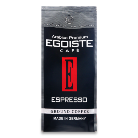 Кофе Натуральный Жареный Молотый Espresso Egoiste м/у 250г