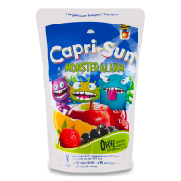 Напиток Сокосодержащий Monster Alarm capri-sun д/п 200мл Напиток Сокосодержащий Monster Alarm capri-sun д/п 200мл