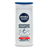Гель Для Душа Антибактериальный Эффект Серебряная Защита Nivea Men 250мл Гель Для Душа Антибактериальный Эффект Серебряная Защита Nivea Men 250мл