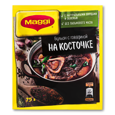 Бульон с Говядиной Сухой на Косточке Maggi м/у 75г