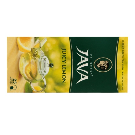 Чай Принцесса Ява Сочный Лимон Зел 25пак Кор