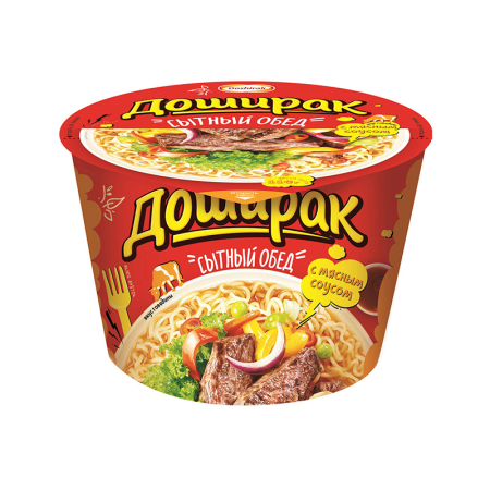 Лапша Доширак Сытный Обед 110гр Стак