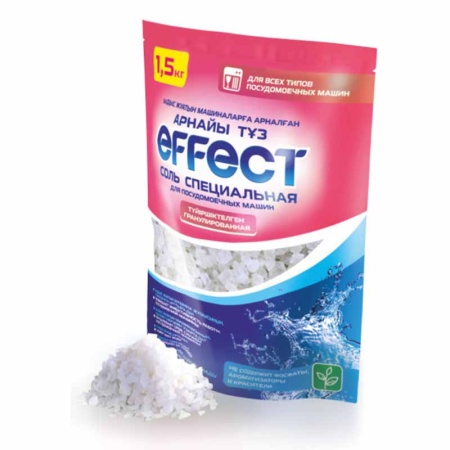 Соль Effect Специальная д/посуд Машин Гранул 1,5кг д/п