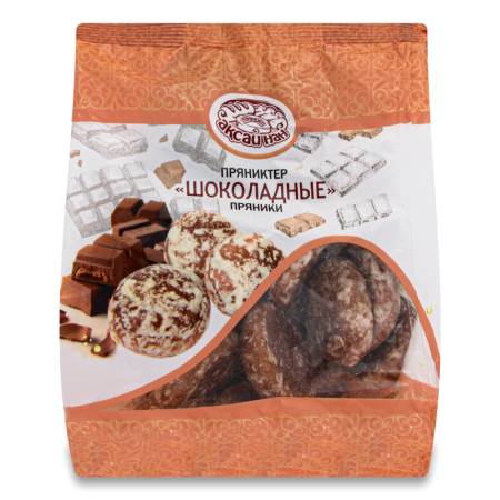 Пряники Сырцовые Шоколадные Аксай Нан м/у 0.4кг