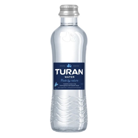 Вода Turan Природная Минеральная Газ 0,25л с/б