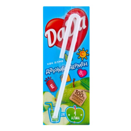 Сок Dada Осветленный Зеленое Яблоко 200мл Tba