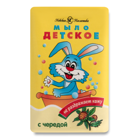 Мыло Туалетное c Чередой Детское Невская Косметика 90г