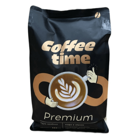 Кофе Coffee Time Arabica 100% Зерновой 800гр стаб/б