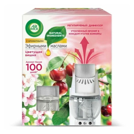Диффузор Airwick Цветущая Вишня 130гр/19мл Кор