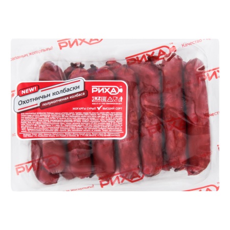 Колбаски Риха Охотничьи п/к 500гр шт газ/уп
