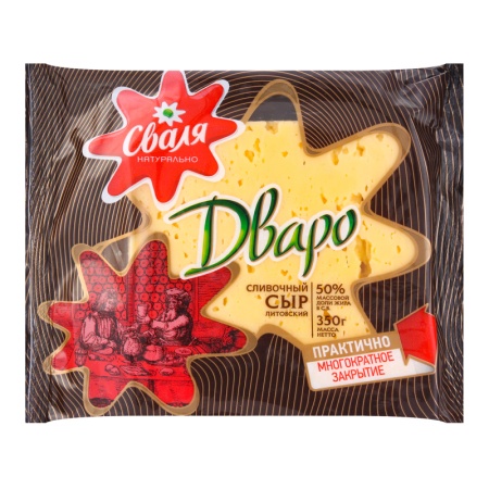 Сыр Сваля Дваро 50% 350гр фл/п