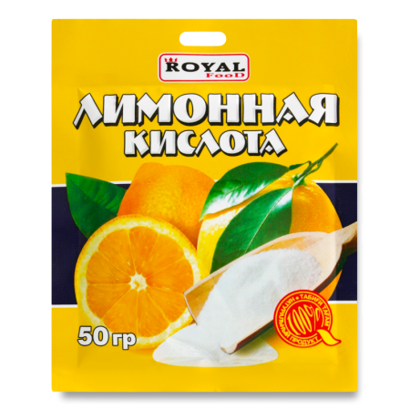 Кислота Лимонная Royal Food м/у 50г