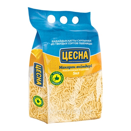 Макароны Цесна Рожки Гладкие 4,5кг Меш Макароны Цесна Рожки Гладкие 4,5кг Меш